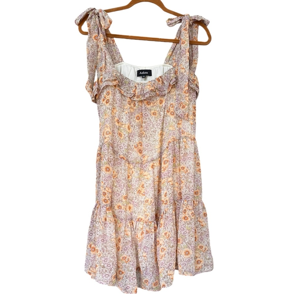 Floral bohemian Aakaa dress
